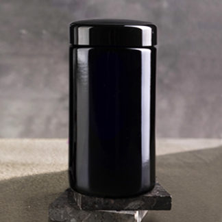 Słoik 500 ml z lini Saturn z fioletowego szkła biofotonicznego idealny na kawę czy herbatę