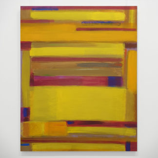 obraz abstrakcyjny w tonacji żółtej